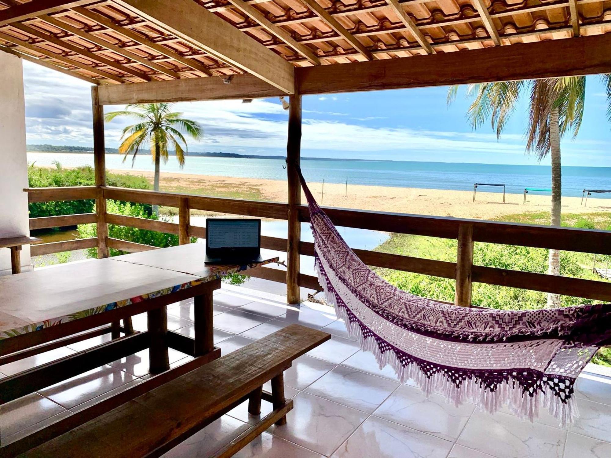 Paraiso Beach Hostel E Pousada Санта-Крус-Кабралия Экстерьер фото